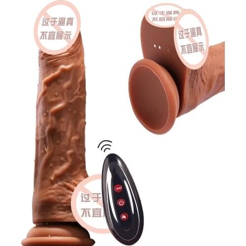 Swing Telescopic Dildo Vibrator Sex Toys For Women Soft Realistic Penis G-spot Stimulation Female Masturbator Erotic Adult Toys