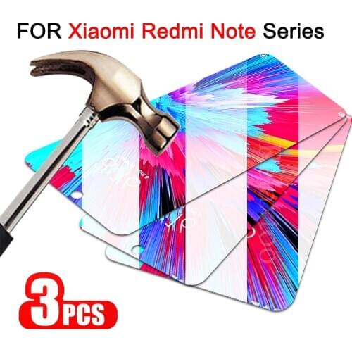 1-3PCS Safety Glass protective For Xiaomi Redmi Note 7 s Note 7 pro Note 7 Tempered Glass Film Tempered Screen Protector Glass