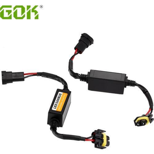 2PCS Error Free Canbus Decoder for LED Car Headlight Auto Fog Lamp H4 H7 H11 H8 9005 9006 9012 H1 H3 Error Warning canceller