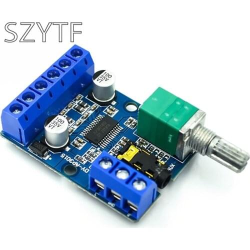 30Wx2 High-Power Stereo Digital Amplifier Board 12V/24V Power Supply DIY Power Amplification Module DY-AP3015