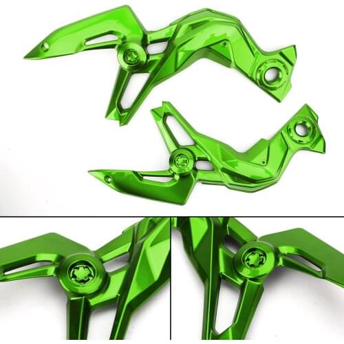 Artudatech Motorcycle ABS Plastic Frame Guard Cover Trim for Kawasaki Z900 2020-2021 Motorbike Accessories Parts