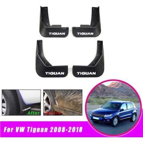 Mud Flaps for Volkswagen TIGUAN (MK1) 2008-2018 Car Fender Splash Guards Mudguards Mudflaps Car Accessories 4pcs