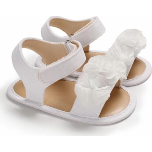 Baby Sandals Toddler Girl Prewalkers Flower Design Walking Shoes Fashion Baby Girl Sandals Cute Baby Shoes Sandals For Girls