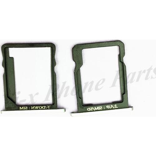 For Huawei Ascend G7 Sim + SD Card Tray Sim Slot Holder Sim Adaptor Replacement Parts