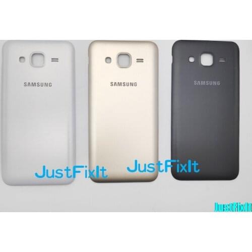For Samsung J5 J500 J500H J500F 2015 DUOS Rear Battery Cover Case Original New battery cover