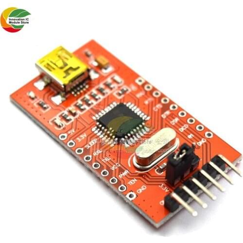 Ziqqucu FT232 FT232BL FT232RL USB 2.0 to TTL Level Download Cable to Serial Board Adapter Module 5V 3.3V Debugger