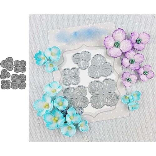 Small Flower Metal Cutting Dies for Scrapbooking Handmade Tools Mold Cut Stencil New DIY Card Make Mould Model Craft Decoration