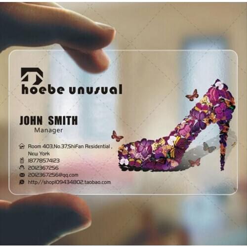 Frosted PVC Card 500pcs/lot Customized Membership Invitation Card/ Business Card/ VIP Card