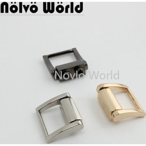 2 pieces test, 3 colors, metal hanger connects for handbags tassel squre buckle screws handles hardware accessories