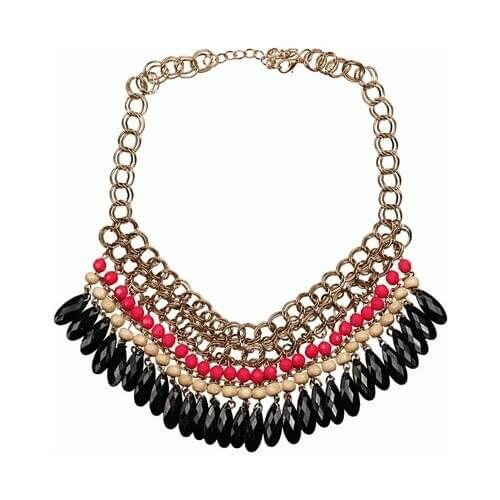 Myfavori Cubic Zirconia Choker Chain Necklace chain necklaces jewelry choker necklace for women