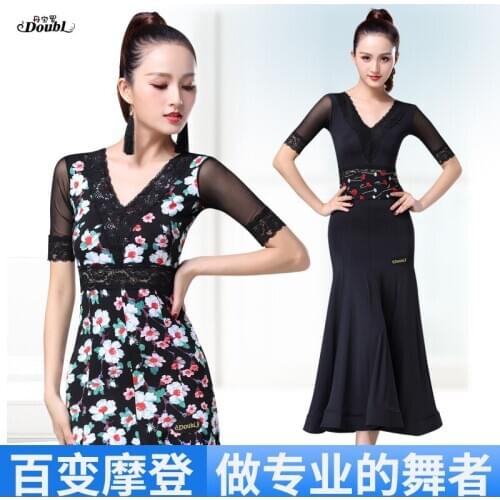 New woman Modern Dance Dress National Standard Performance Wear Competition Dress costume woman S-3XL