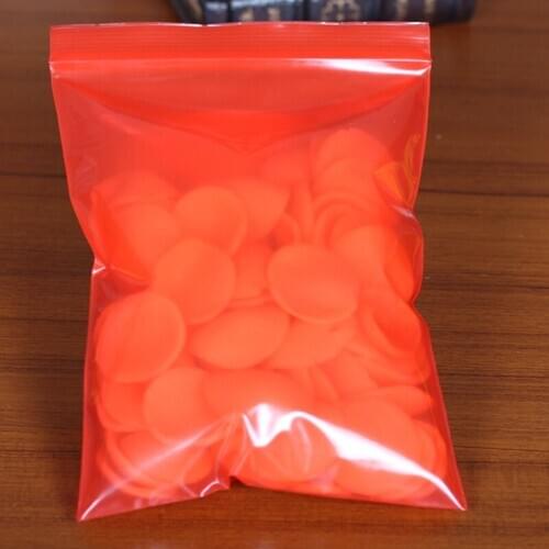 Plastic Gift Bag Wholesale 100pcs/lot 5x7cm Red Plastic PE Zip Lock Jewelry Gift Packaging Storage Bags