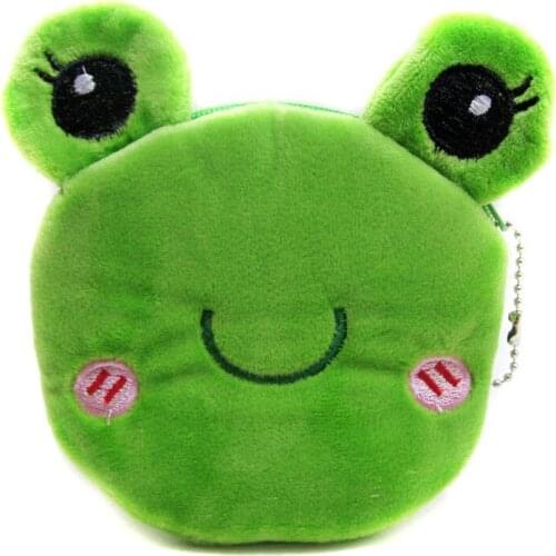 Portable Cute Plush Coin Purse Panda Animal Small Coin Purse Zipper Money Wallet Kids Birthday Gift New Holder Children Purse