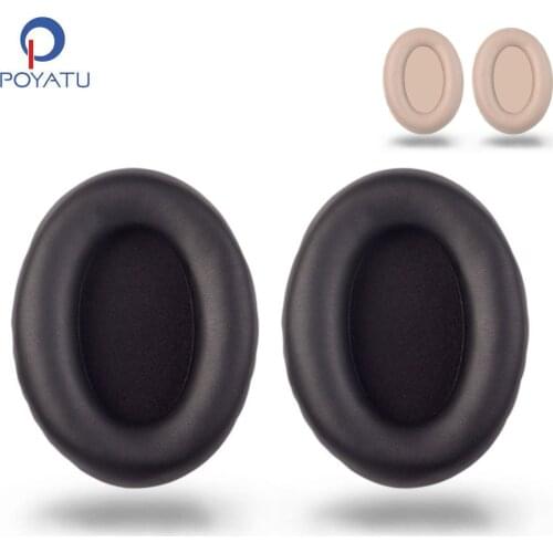 POYATU WH1000XM3 Earpads Headphone For SONY WH-1000XM3 Earpads Headphone Ear Pads Replacement Ear Pads Cover Cushions Leather