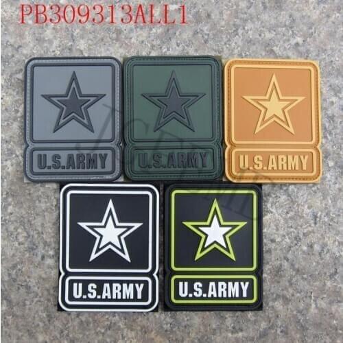 U.S.ARMY Logo Military Tactical Morale 3D PVC patch Badges