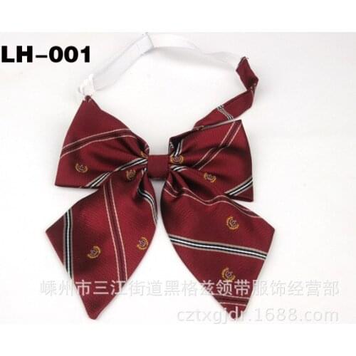 Japan JK uniform bow tie collar flower crown bow tie sweet and cute class clothes versatile variety of students