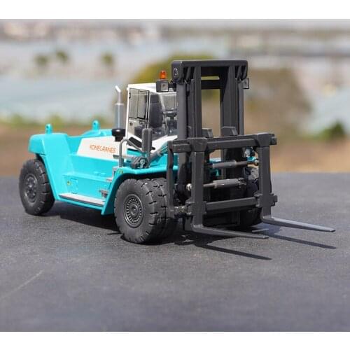 1:50 Konecranes Heavy Forklift Truck Model Metal Diecast Toy Scene Vehicle for Collection Gift Collectible Souvenir Display Show