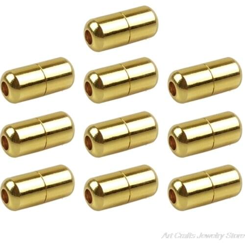 10Pcs Elastic Laces Clasps Metal Capsule Lock Buckles Tip Ends No Tie Shoelaces Tieless Elastic Lazy Shoelace M10 21 Dropship