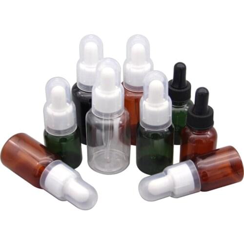 5pcs 25ml 35ml 50ml Empty Dropper Bottle Jars Vials With Pipette For Cosmetic Perfume Essential Oil