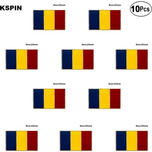 Romania Lapel Pin Flag badge Brooch Pins Badges 10Pcs a Lot