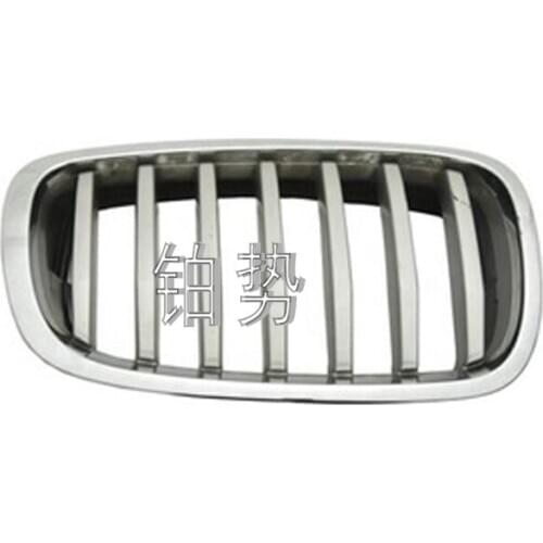 Car Decorative grille 2015-b mwX6 F16 X6 30dX 35iX 50iX 35i medium mesh L electroplated silver bumper grille ventilation mesh