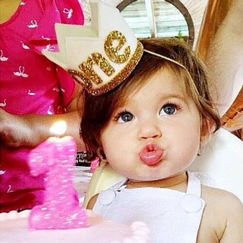 Baby Girl Elastic Rose Flower Crown Headband Headwrap Children Lace Hair Headwear Flower Hair Band Birthday Party