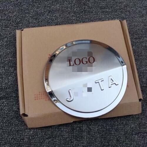 Stainless steel fuel tank cover fit for 2013 JETTA protective refit decorative stickers