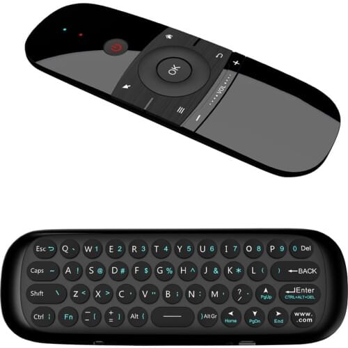 Mini Air Mouse W1 Wireless Keyboard 2.4G Mention Sensing Fly Air Mouse For 9.0 8.1 Android TV Box/PC/TV