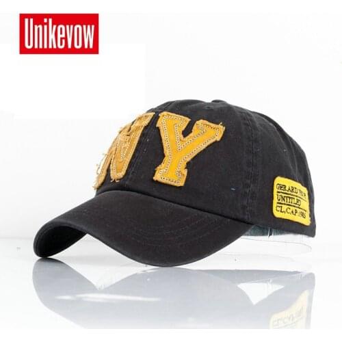Fashion cotton baseball cap snapback hat for men women Mens sun hat NY embroidery caps spring autumn cap wholesale gorra
