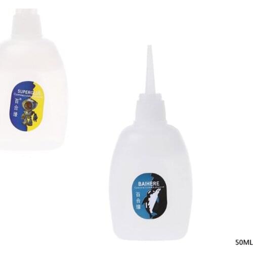 Instant Strong Super Glue 502 Cyanoacrylate Adhesive Wood Rubber Leather Craft