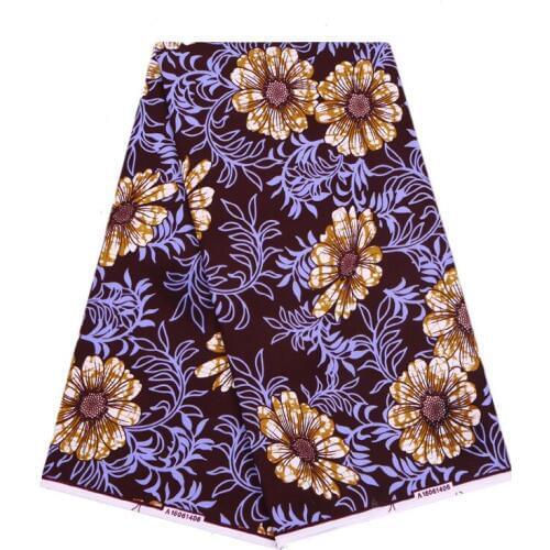 Mylb Fashion Patchwork African Polyester Wax Prints Fabric New Wax 6 yards African Fabric for Party Dress