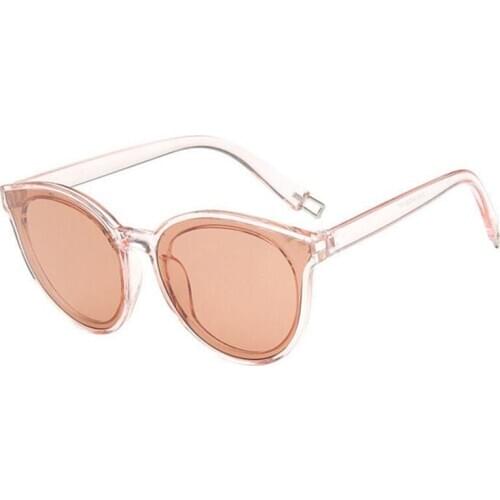 2020 New Classic Oval Red Women Sunglasses Female Vintage Luxury Plastic Brand Designer Cat Eye Sun Glasses UV400 Fashion