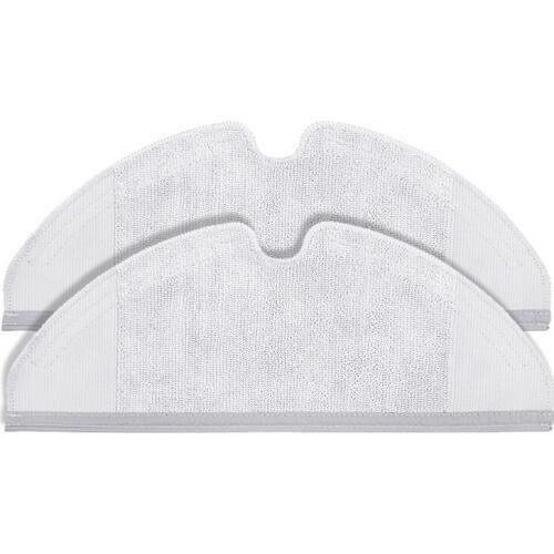 SANQ 2Pcs Roborock S50 S51 Parts Mop Cloths For Xiaomi Vacuum Cleaner Generation 2 Dry Wet Mopping Cleaning