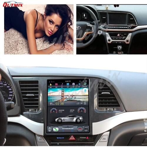 Stereo receiver Car radio For HYundai Elantra Android 9.0 car DVD player GPS multimedia 2016-2020 Tape Recorder GPS Navigation