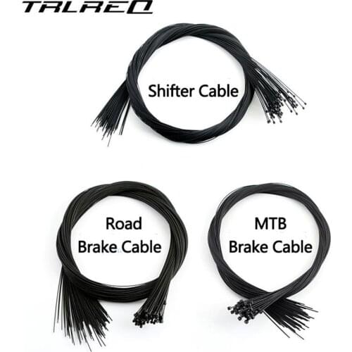 TRLREQ Brake Cable Coated Stainless Steel Mountain Road Bike Transmission Shifter Line General Purpose MTB Road Bike Accessories