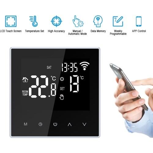 Smart Thermostat Wifi Electric Floor Heating Controller Temperature Controller Thermostat Room Thermostat Floor Heating System