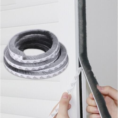 5Meters Weather Strip doors and Windows sealing strip toilet window glass bathroom home warm wind door insulation pad