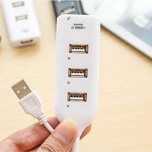 High Speed USB Hub Mini 2.0 1.1 4 Ports Splitter USB Hub Adapter for PC Laptop Notebook Receiver Computer Peripherals