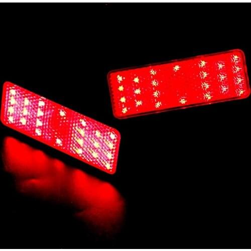 2pcs Motorcycle LED Rear Lights Lighting Moto Tail Brake Light Indicator Lamp Motorcycle Accessories For ATV Quad Kart