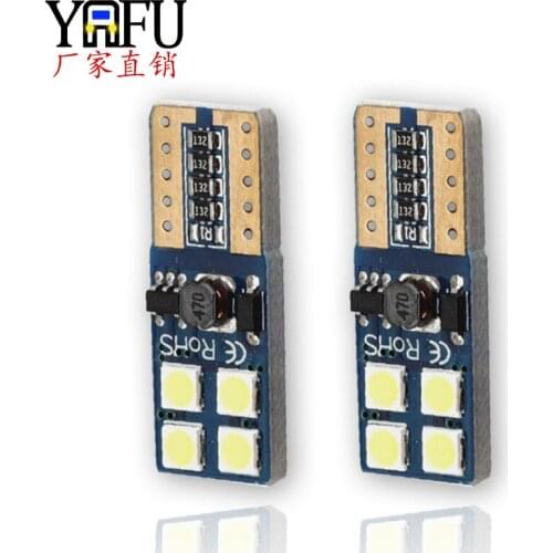 Factory Direct Led Width Lamp 8smd 3030 Electrodeless Decoding T10 License Plate Lamp Driving Lamp Reading Lamp Car Accessories