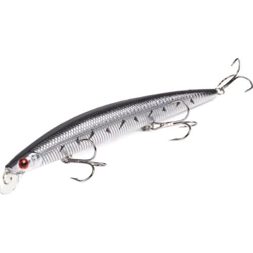 1Piece 18cm 26.5g Laser Artificial Wobblers Crankbait Fishing Bait Lures Sea Fishing Minnow Lure Hard Baits With 3 Hooks