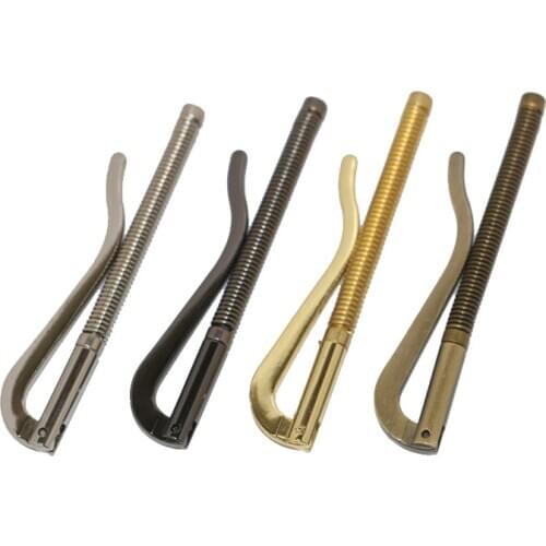 1Pc New Metal Bifold Money Clip Bar Wallet Replace Parts Spring Clamp Cash Holder 85mm