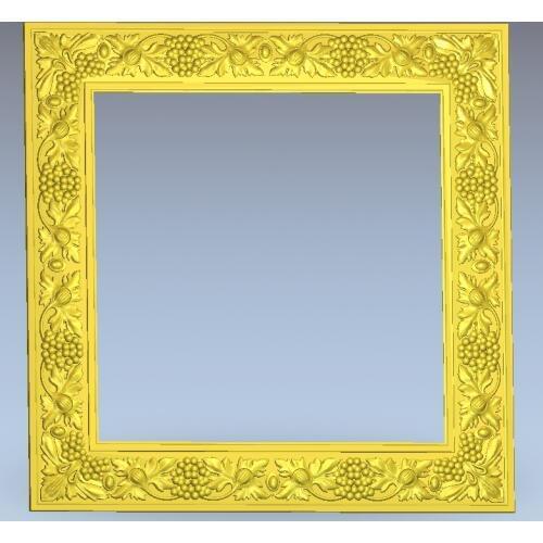 3d model relief for cnc in STL file format Frame_34