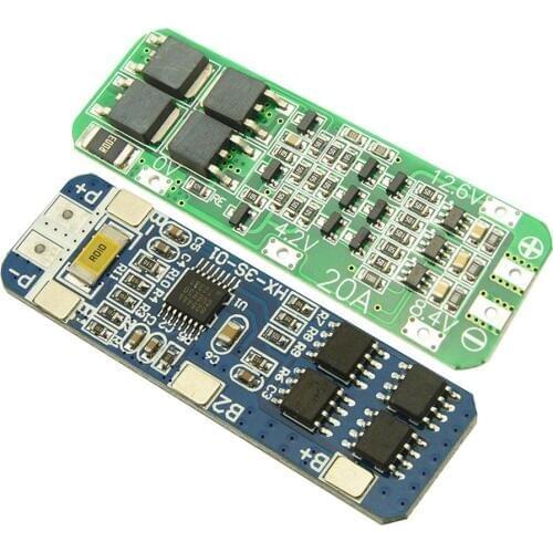 3S 20A 10A 12.6V Charging Protecting Balancer Module BMS 3S 18650 Lithium Battery Charger Protection Board