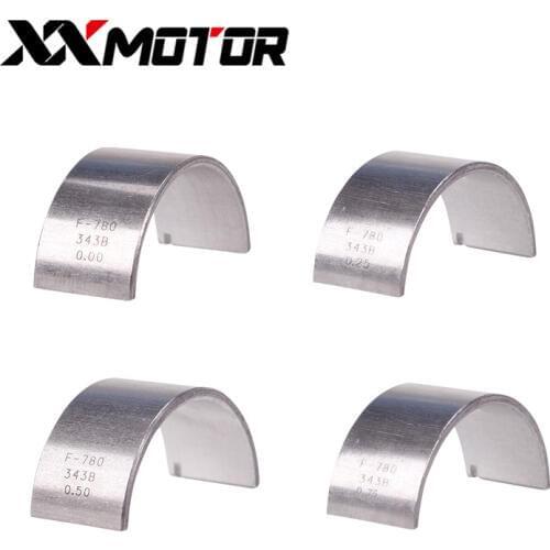 4Pcs Crankshaft Crank Shaft Connecting Rod Bearing STD +25 +50 +75 For Kawasaki ZZR250 KLE250 Ninja 250 GPZ250 GPX250 EX250