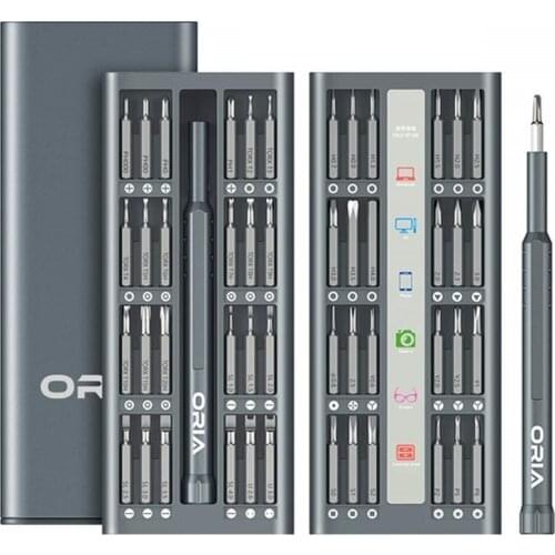 48-In-1 Precision Aluminum Alloy Screwdriver Set Portable Professional Tool Daily Use Hand Tool Kit