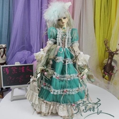 1/4 1/3 scale BJD clothing accessories dress+hat for BJD/SD doll,Not included doll,shoes,wig,and accessories 18D2703
