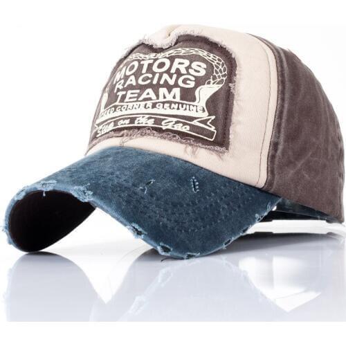 Classic Style New Unisex Women Men Summer Fashion Baseball Cap Cotton Motorcycle Cap Grinding Vintage Letter Print Sun Hat