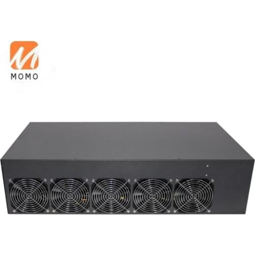 NEW product 2018 bitoin miner 12 gpu server case mining case with fan