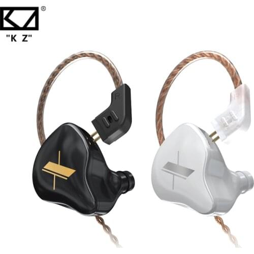 KZ EDX 1DD Dynamic Earphones HIFI Bass Earbuds In Ear Monitor Earphones Sport Noise Cancelling Crystal Headset KZ ZST X ED9 ED12
